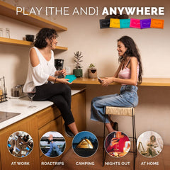 The AND Friends Edition travel kit arranged for on-the-go conversations