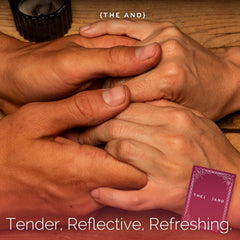 Closeup of a card from The And Long Term Couples Edition sparking connection.