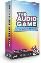 The Audio Game front cover with bold branding for instant shelf appeal