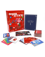 The Awkward Yeti Organ Attack organ cards show body parts and spark discussion.