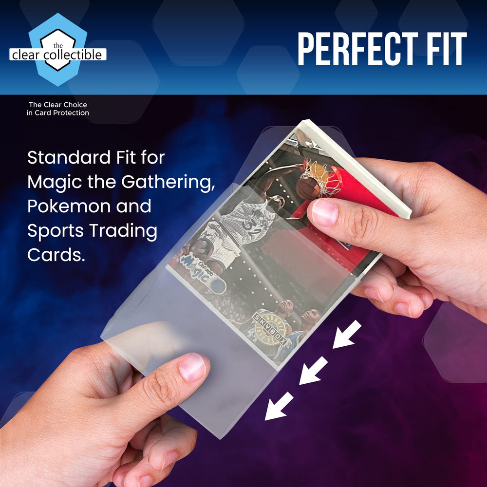 The Clear Collectible penny sleeves for basketball cards preserve colors while organizing your rack.