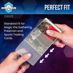 The Clear Collectible penny sleeves for basketball cards preserve colors while organizing your rack.