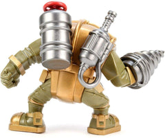 The Coop Bioshock Big Daddy vinyl figure drill-detail highlights its retro-futuristic weapon design.