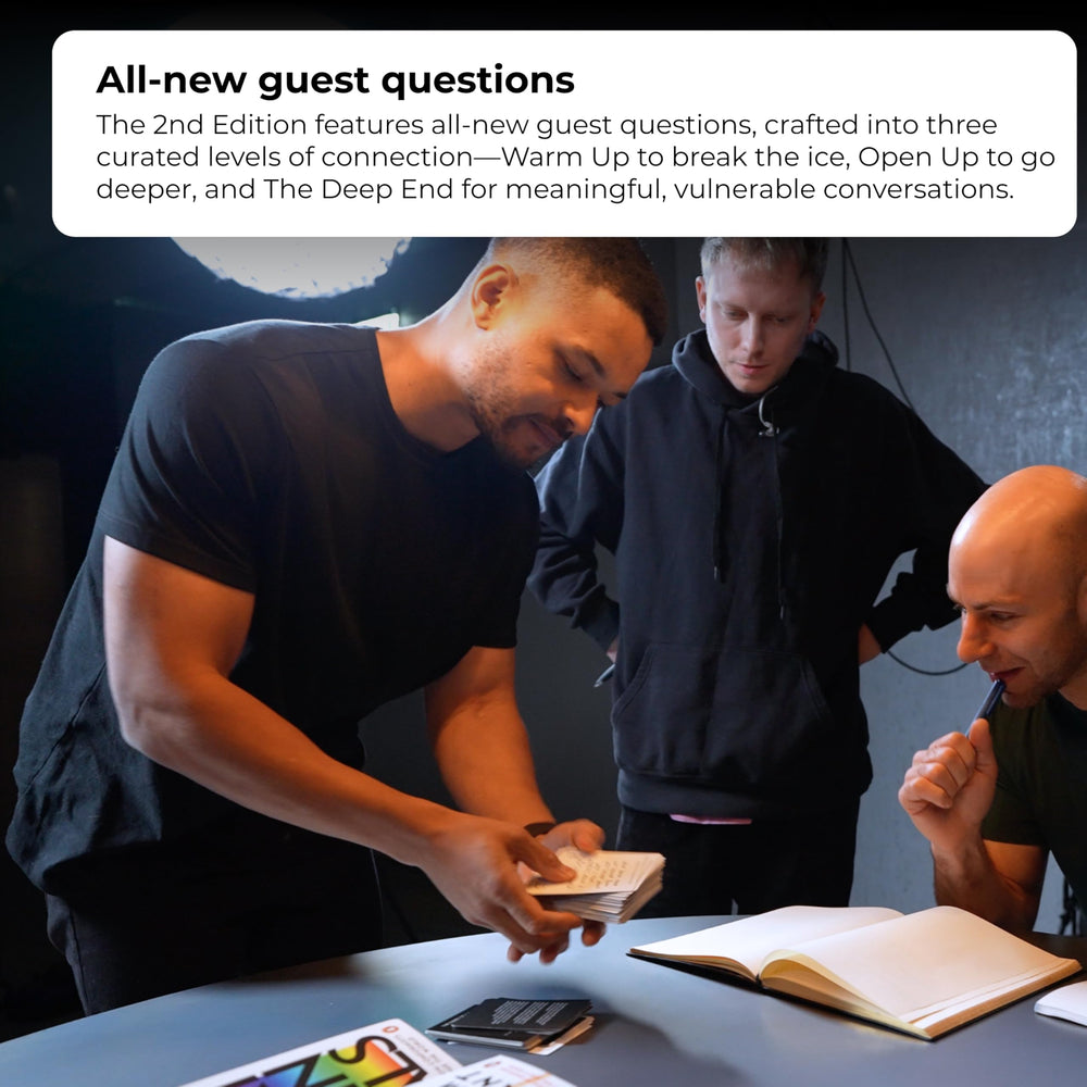 The Diary of a CEO Conversation Cards couple date-night prompts for closer connection.