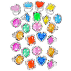 The Dreidel Company adjustable princess rings bulk for kids and adults