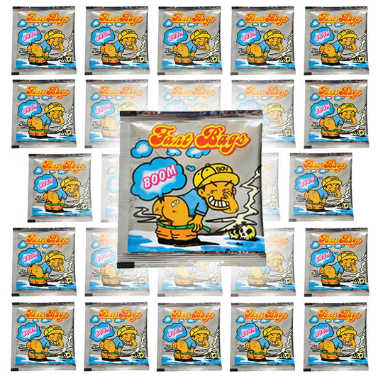 The Dreidel Company Fart Bag 24-pack front view, ideal party gag
