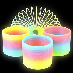 The Dreidel Company plastic coil spring multicolor ready for gifting