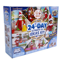 The Elf on the Shelf 24-Day Idea Cards guide daily setups