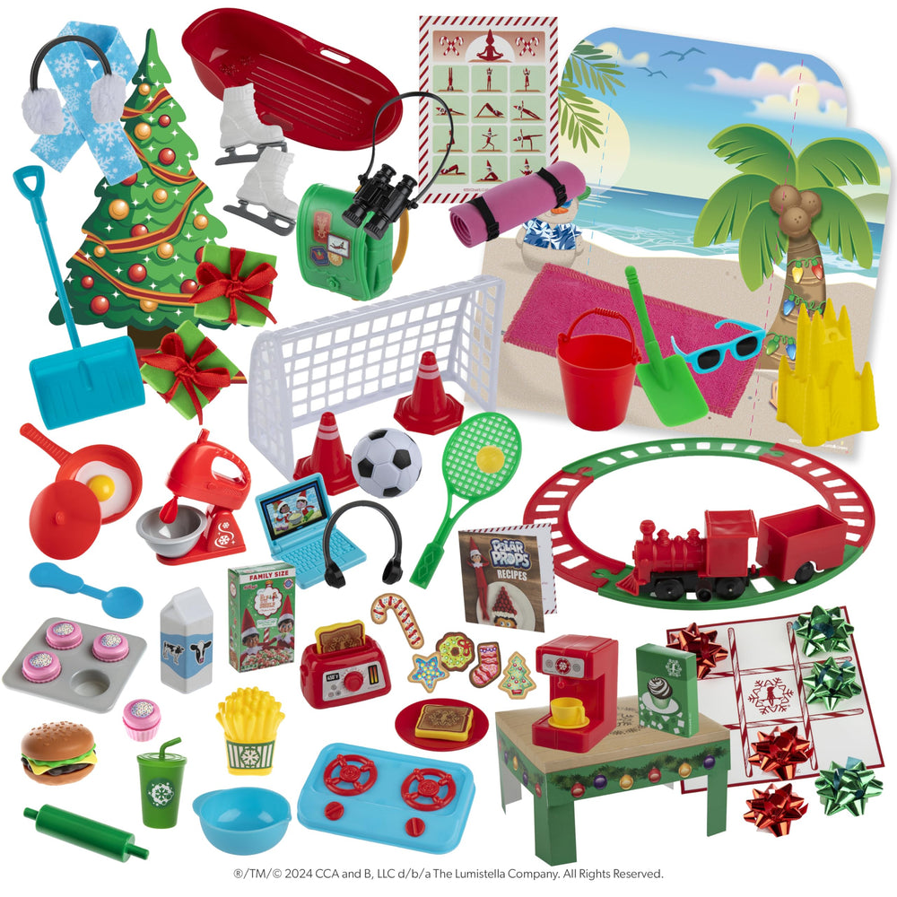 The Elf on the Shelf 24-Day Setup Cards simplify planning