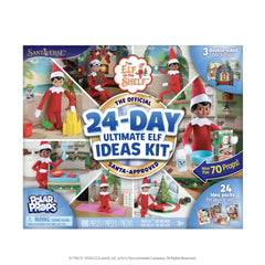The Elf on the Shelf 24-Day Ultimate Kit prop collection for creative scenes