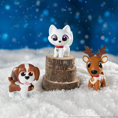 The Elf on the Shelf Elf Pets Arctic Fox figure for storytelling magic.