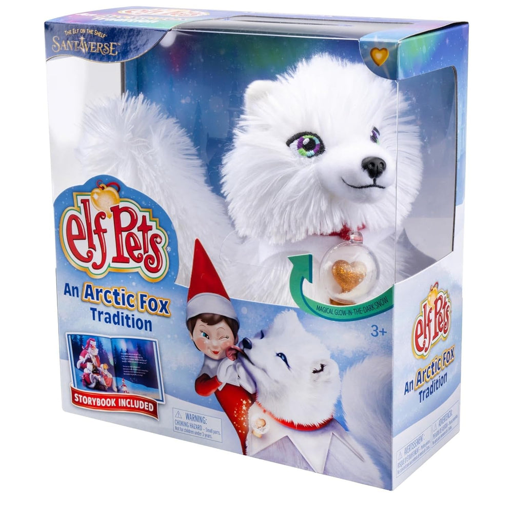 The Elf on the Shelf Elf Pets Traditions Saint Bernard storybook invites heartwarming rituals.