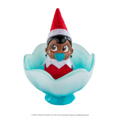 The Elf on the Shelf Frost Pips mini bloom elf baby girl with brown eyes for imaginative play