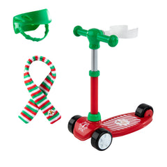 The Elf on the Shelf Stand n Scoot rolling action brings lifelike movement.
