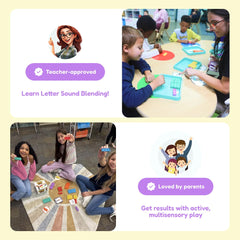 The Fidget Game classroom activity kit supports engaging literacy centers