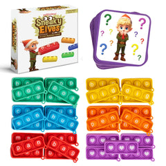 The Fidget Game Sneaky Elves CVC cards help build reading skills