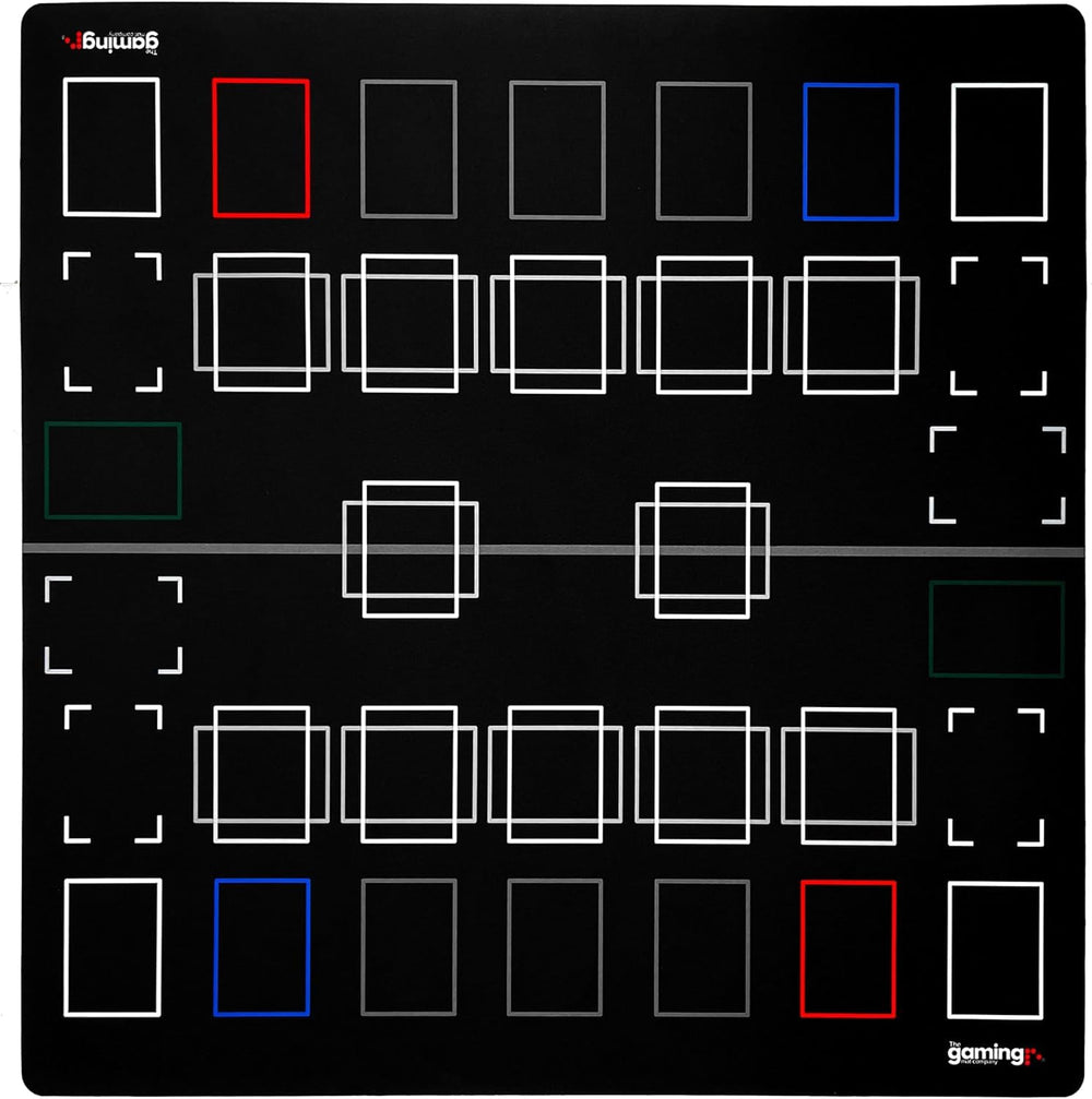 The Gaming Mat Company non-slip rubber base keeps the mat steady during battles.