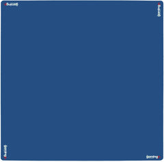 The Gaming Mat Company poker table mat blue with smooth card glide and protection.