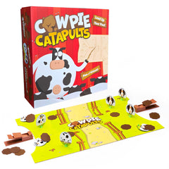 The Good Game Company Cowpie Catapults overview for family-friendly barnyard fun