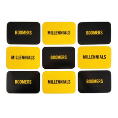 The Imagineering Company Millennials vs Boomers geography category card boosts knowledge.