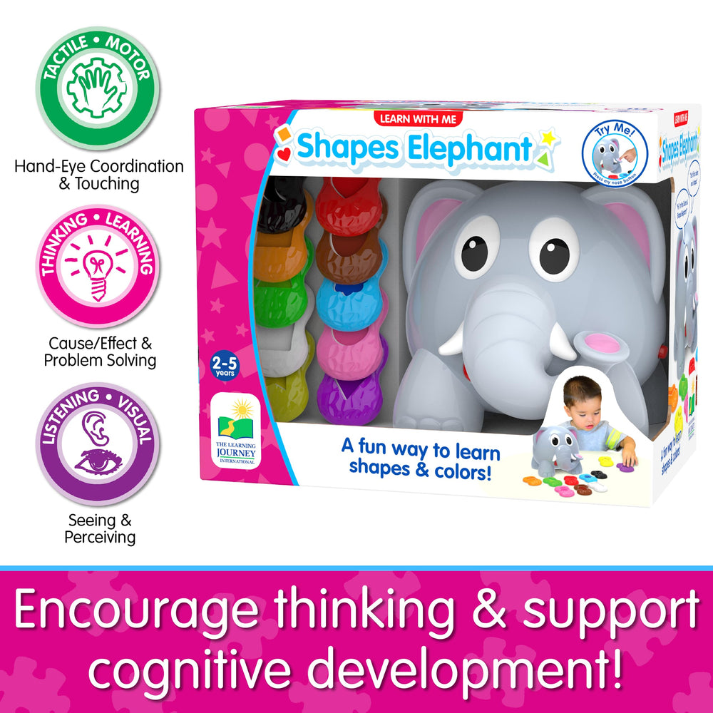 The Learning Journey color and shapes unit fosters confidence through guided challenges.