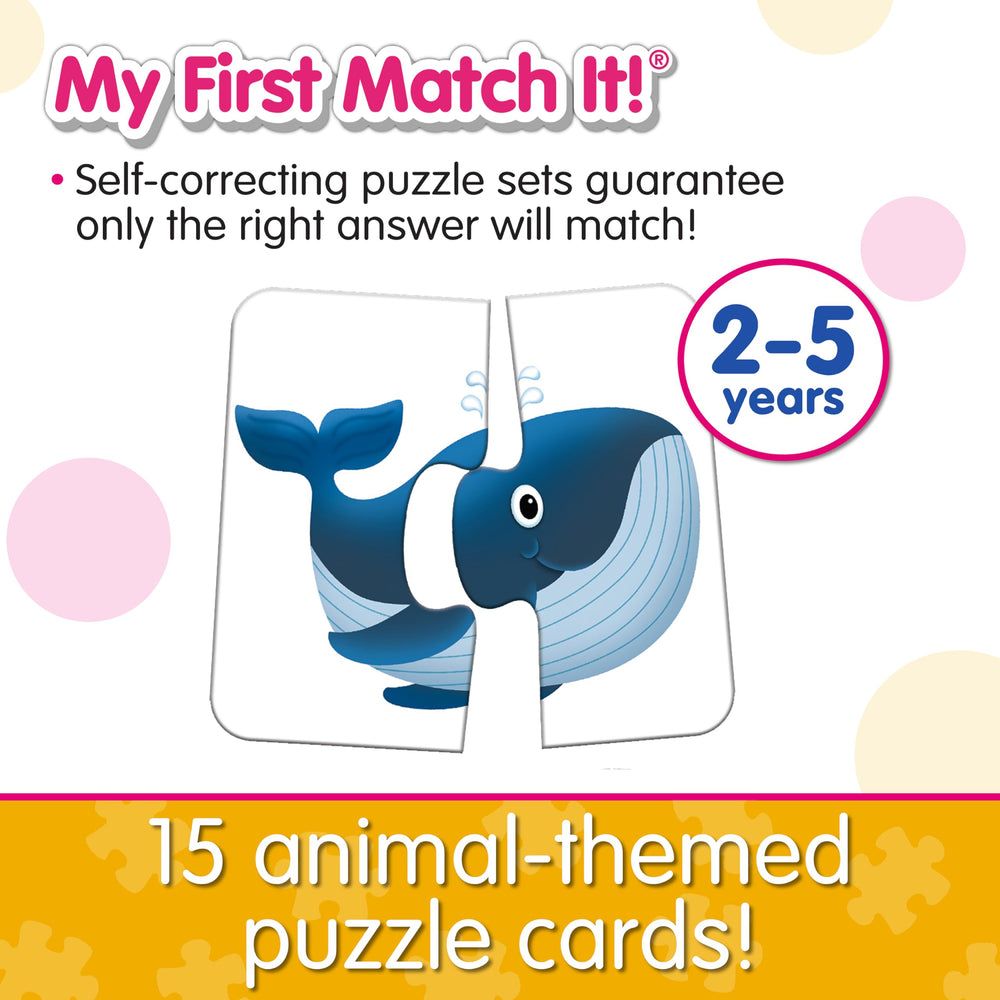 The Learning Journey matching puzzles encourage focus through playful exploration.