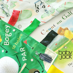 Gift-ready sports patterned lovey ideal for new moms seeking thoughtful extras