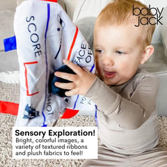 The Learning Lovey double-stitched safe design for durable play
