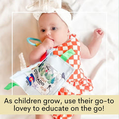 Gift-ready sensory toy packaging for new parents
