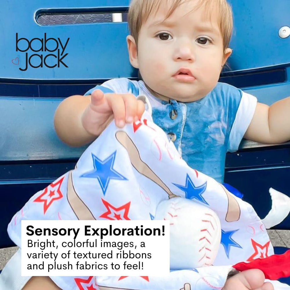 The Learning Lovey security-plush-soft-core adds comforting softness during snuggle time