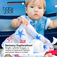 The Learning Lovey security-plush-soft-core adds comforting softness during snuggle time