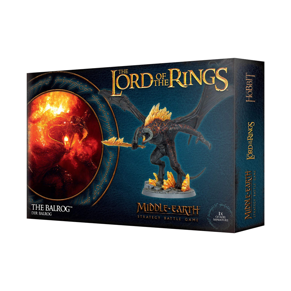 The Balrog model front view from The Lord Of The Rings, a dramatic centerpiece for an evil army.