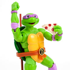 Bo Staff and pizza slice accessories for The Loyal Subjects Donatello figure display