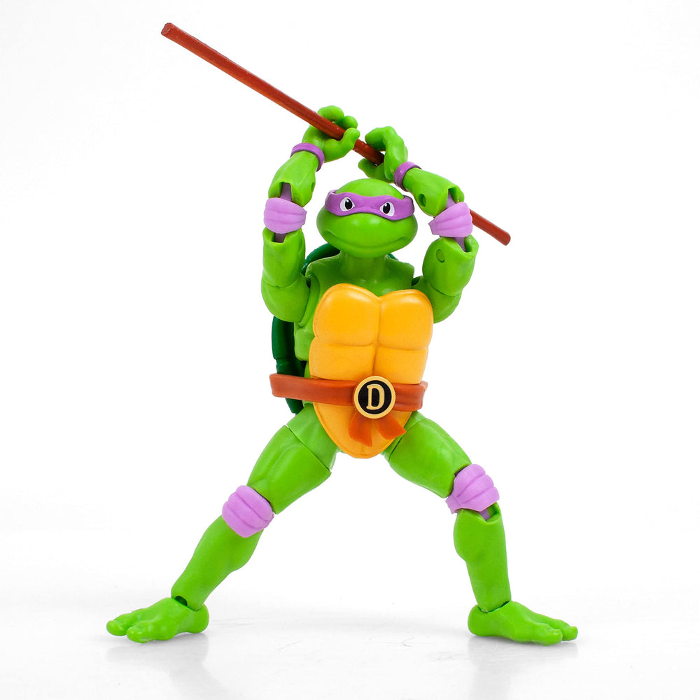 Interchangeable hands for The Loyal Subjects Donatello figure to create varied poses