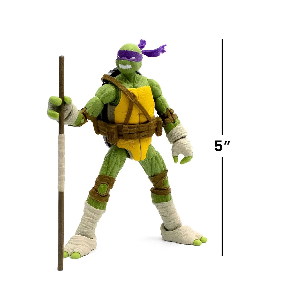 The Loyal Subjects Donatello head portraits reveal expressive detailing for collector display.