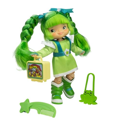 Patty O'Green hair close-up with pigtails and ribbon bows