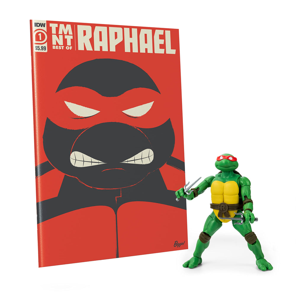 The Loyal Subjects Raphael BST AXN figure with 31 articulation points for dynamic posing