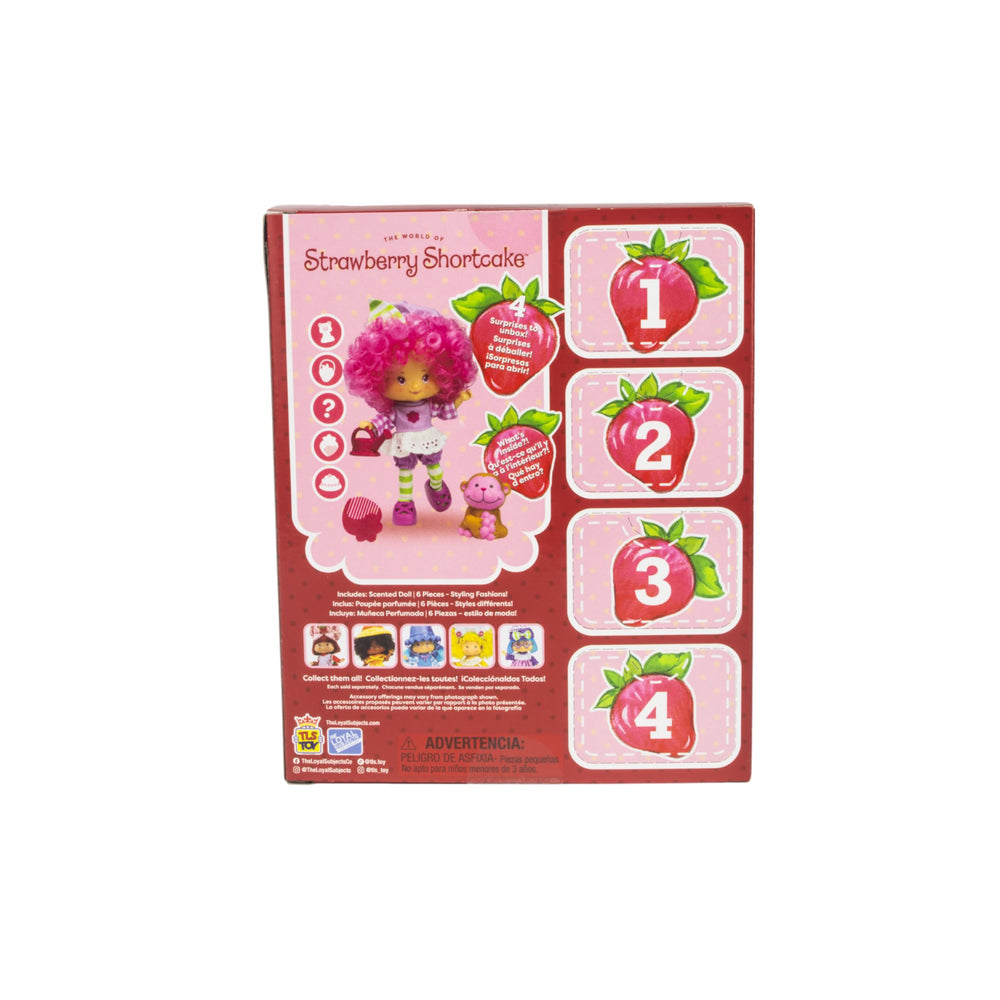 Surprise accessories box for Raspberry Tart adds excitement and variety to play sessions.