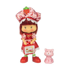 The Loyal Subjects Strawberry Shortcake Party-Pleaser articulation supports dynamic posing.