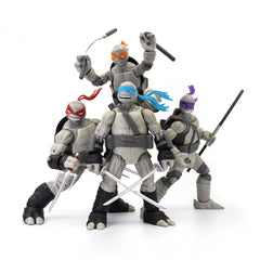 The Loyal Subjects TMNT Michelangelo front figure for display