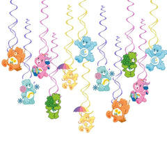 The Me 12pcs cute bear hanging swirls decor for festive parties and photo-worthy moments