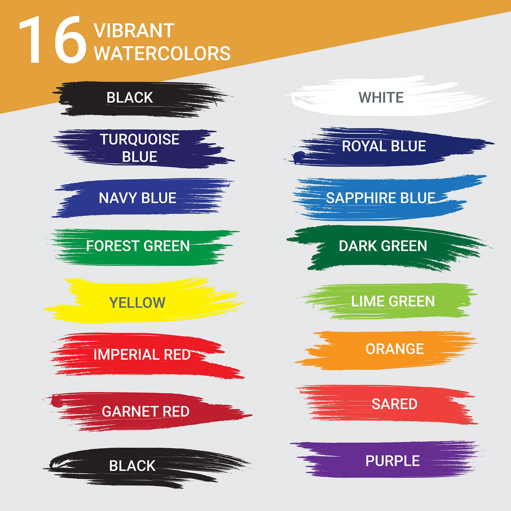 The Mega Deals watercolor bundle is gift-ready for budding artists.