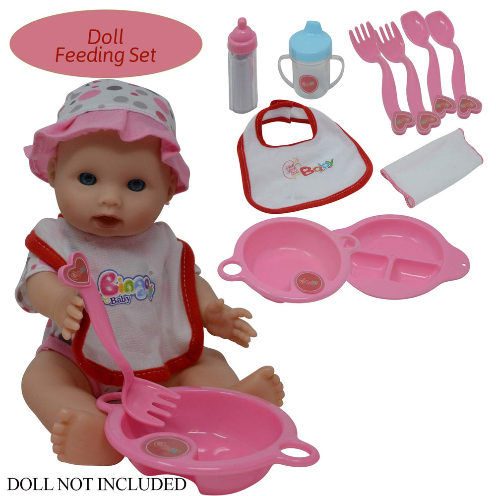 The New York Doll Collection bottle and pacifier pack inspires nurturing play.