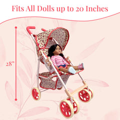 The New York Doll Collection easy-fold frame makes storage and transport simple.