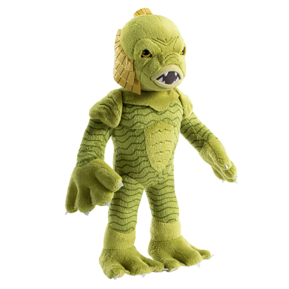 The Noble Collection Creature from the Black Lagoon plush face detail, ideal for display.