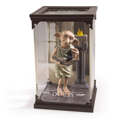 The Noble Collection Dobby close detail shows painting and diorama artistry