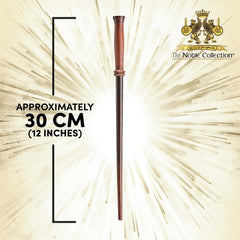 The Noble Collection wand film-accurate design with hand-painted resin.