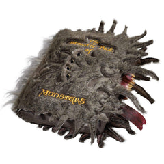 The Noble Collection Monster Book of Monsters plush size 14in, fits on desks and shelves.
