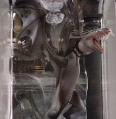 The Noble Collection Ukrainian Ironbelly on stand, stable and ready for shelf display.