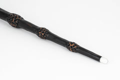 The Noble Collection Harry Potter wand as a collectible display piece.